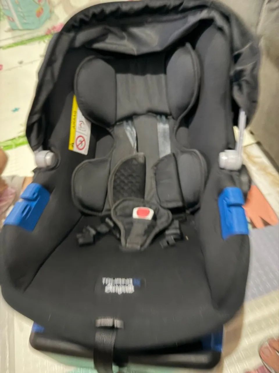 Bebê conforto Burigotto Touring com base para carro - Foto 2