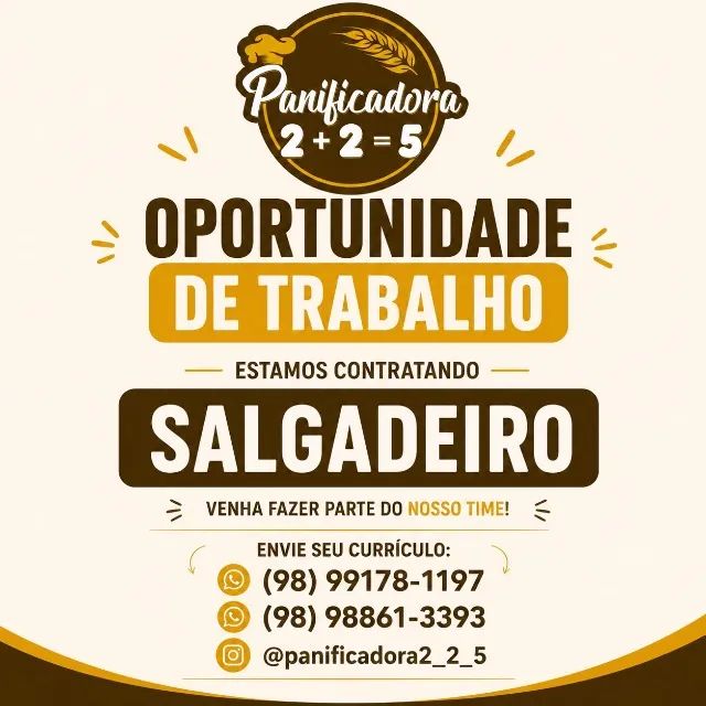 Vaga para SALGADEIRO
