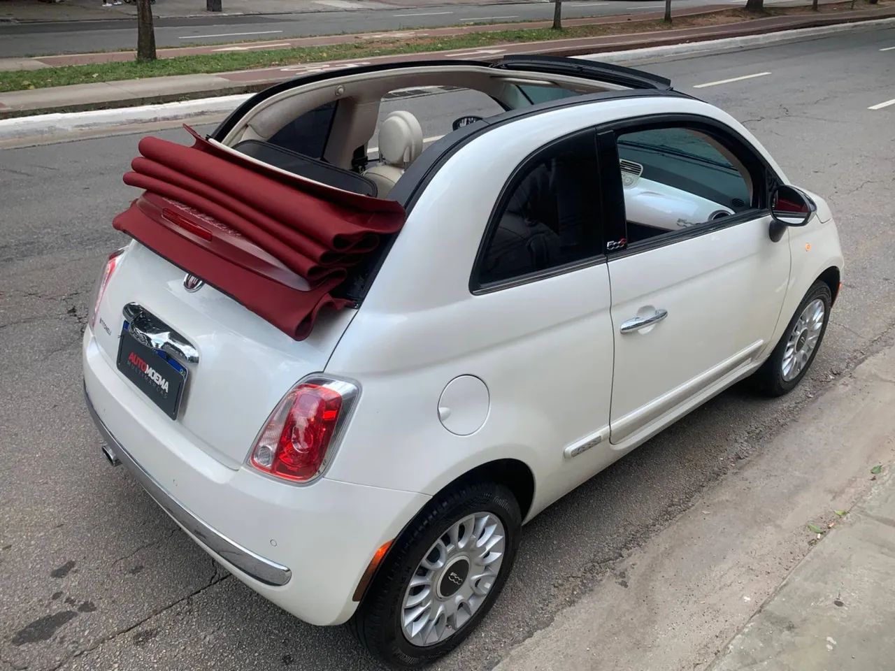Fiat 500 Cabrio/ Coupe Gucci/flex 1.4 Aut., foto 18 de 20