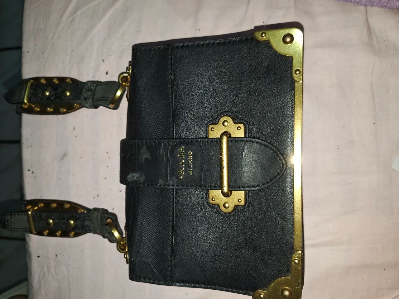 Bolsa prada cahier bag 