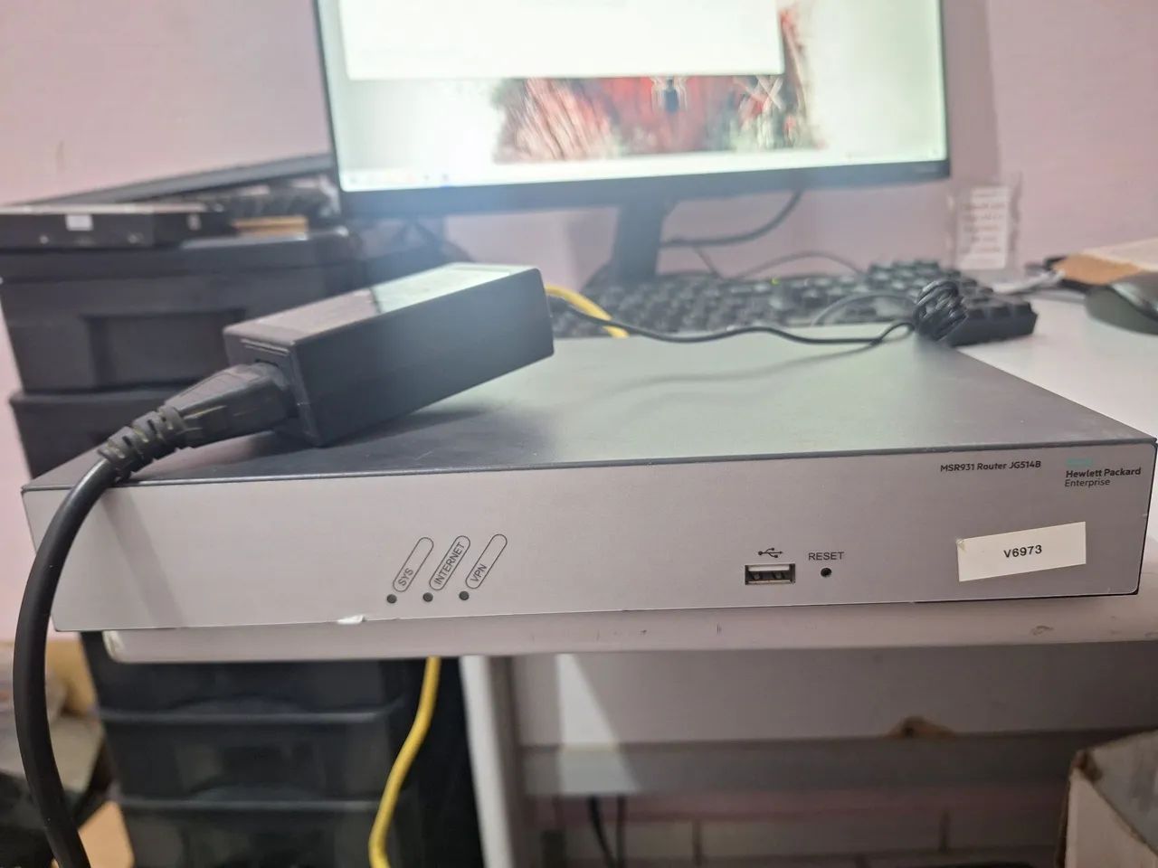 Roteador Enterprise HPE FlexNetwork MSR931 (JG514B) - Excelente Estado - Foto 2