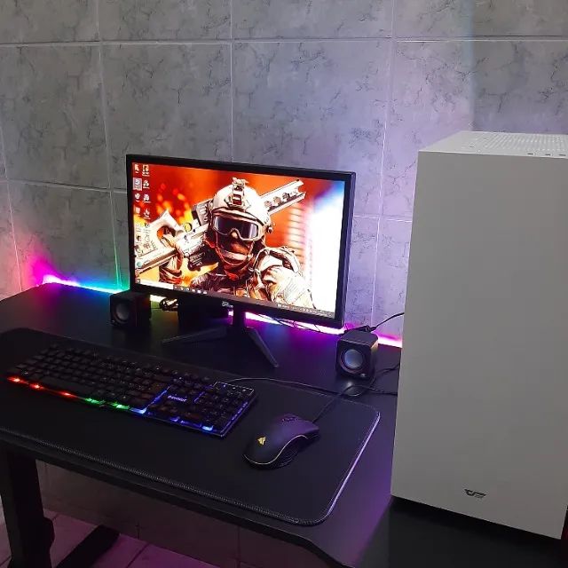 PC Completo Intel Core i7 + Monitor 20" + Placa de vídeo de 4GB - Foto 2
