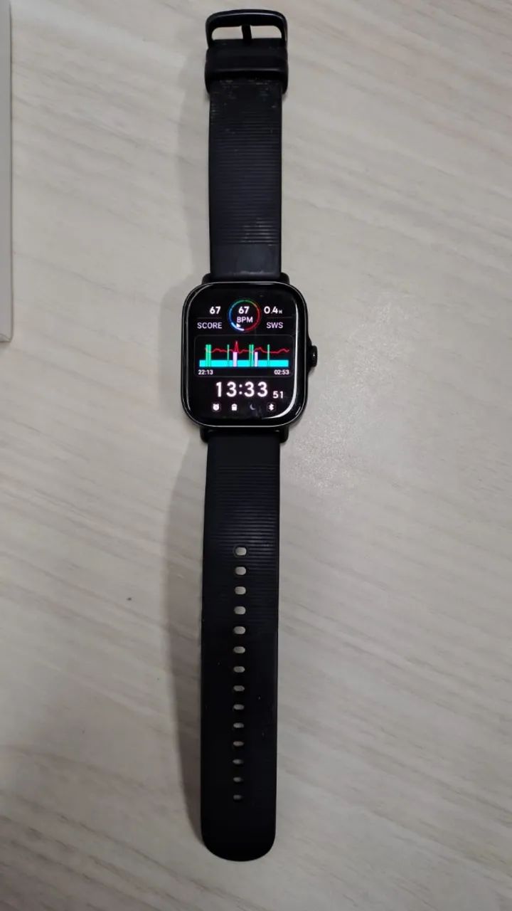 Smartwatch Amazfit GTS 4 Mini Original - Impecável na Caixa - Foto 3