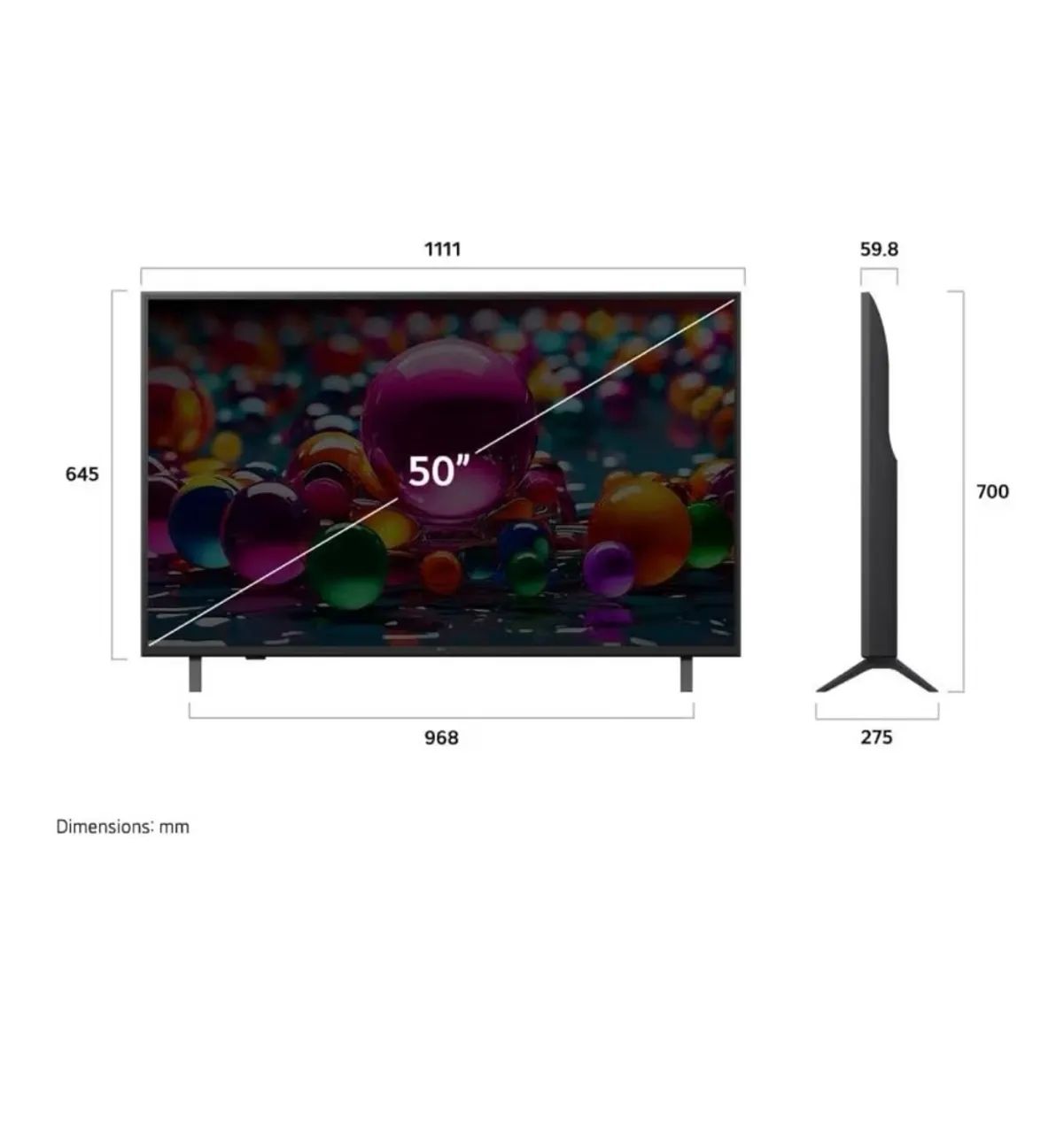 Smart TV LG 50 polegadas - Foto 4