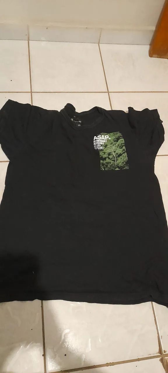 Saco roupas masculinas usadas - Foto 5