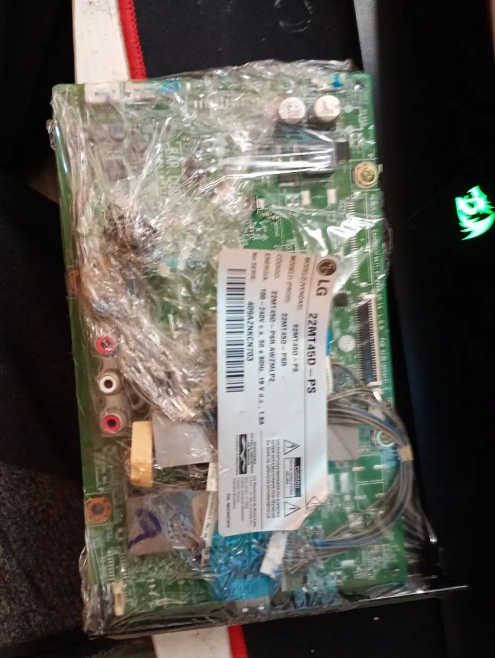 Placa central da TV LG 22MT45D-PS
