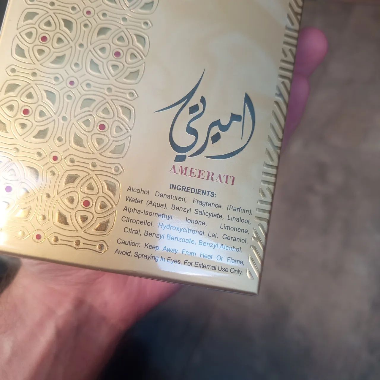 Árabe Ameerati unissex 100ml - Foto 3