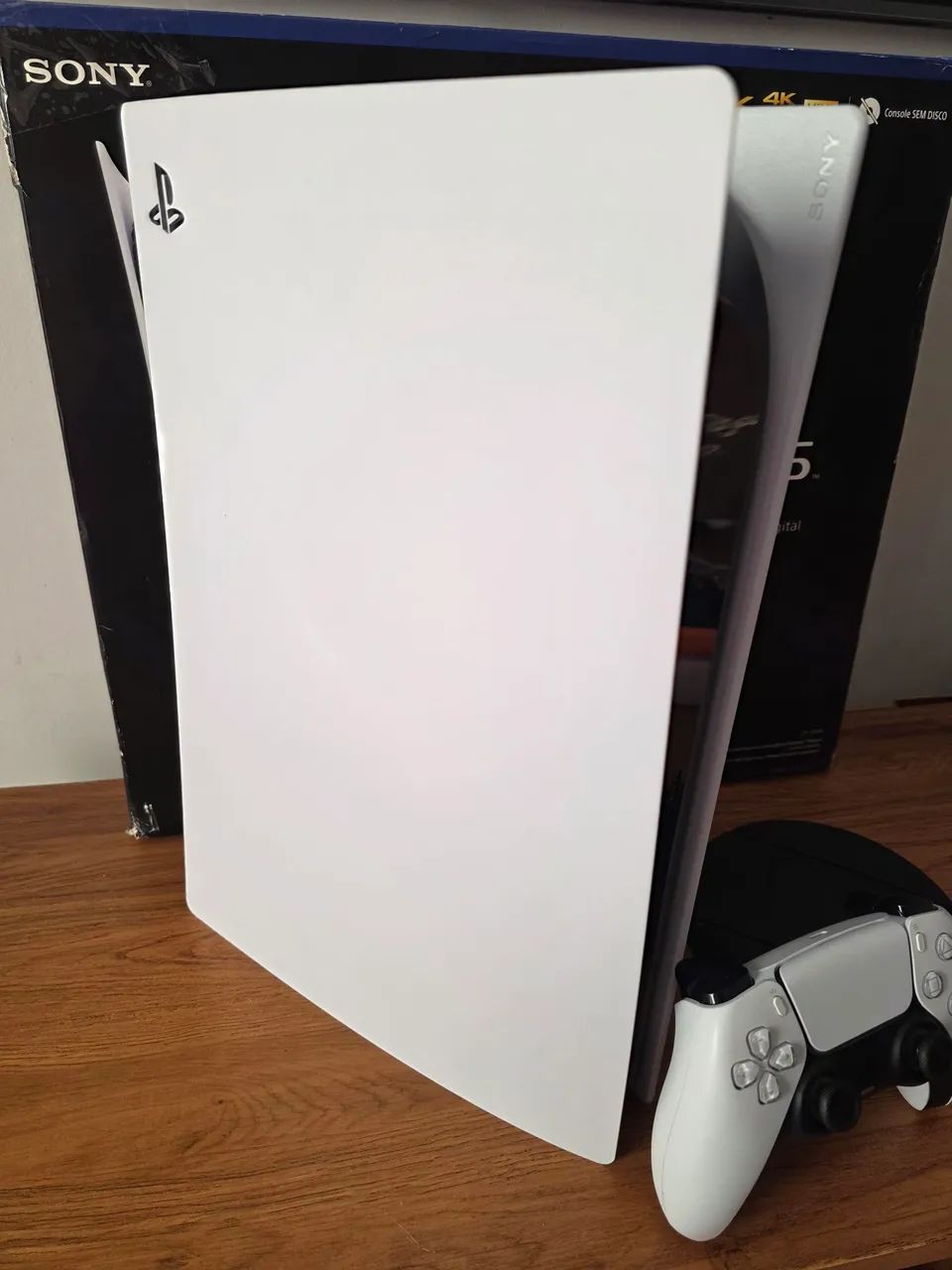 PS5 FAT MIDIA DIGITAL COMPLETO COM CAIXA - Foto 4