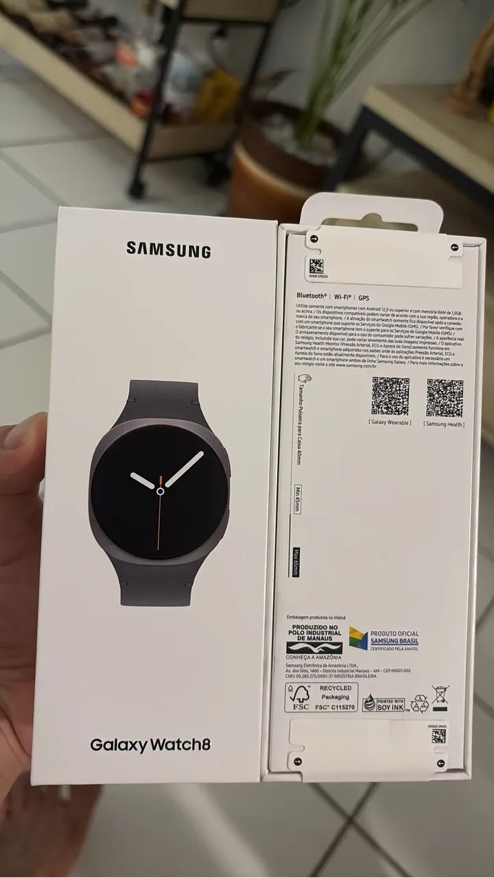 Galaxy Watch8 BT 40mm - Grafite - Foto 2