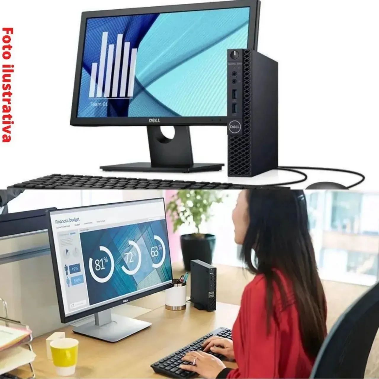 Cpu Dell Optiplex 3050 i3 8gb DDR4 SSD - Foto 4