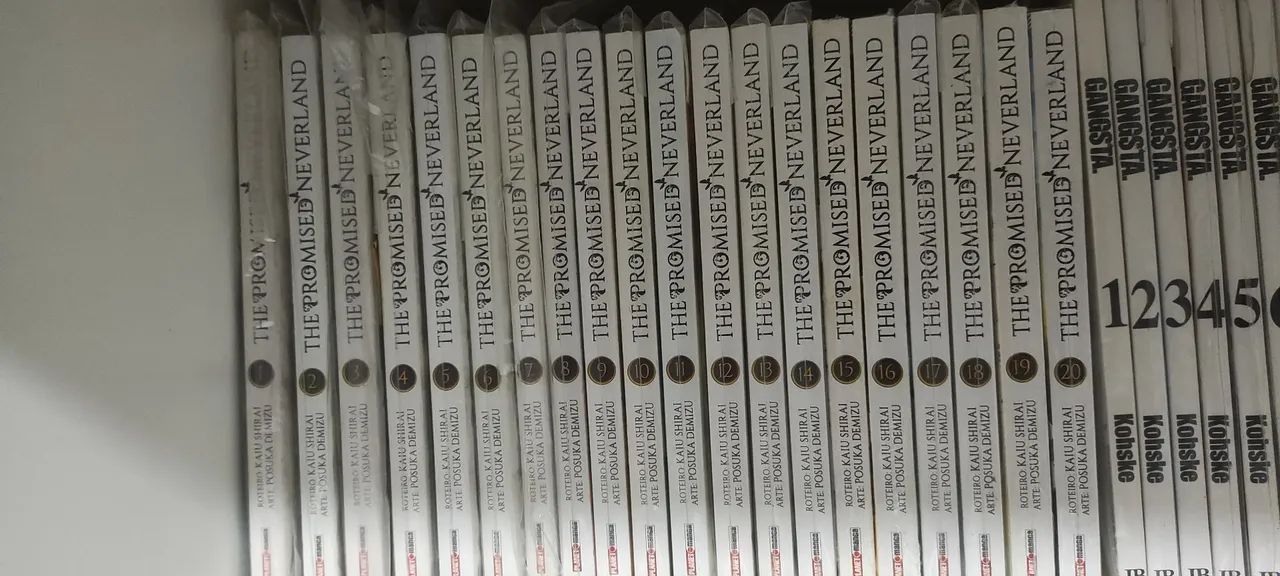 Mangás coleções 