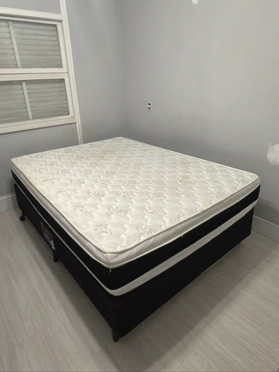 Cama Box Colchão Casal D45 Espuma 
