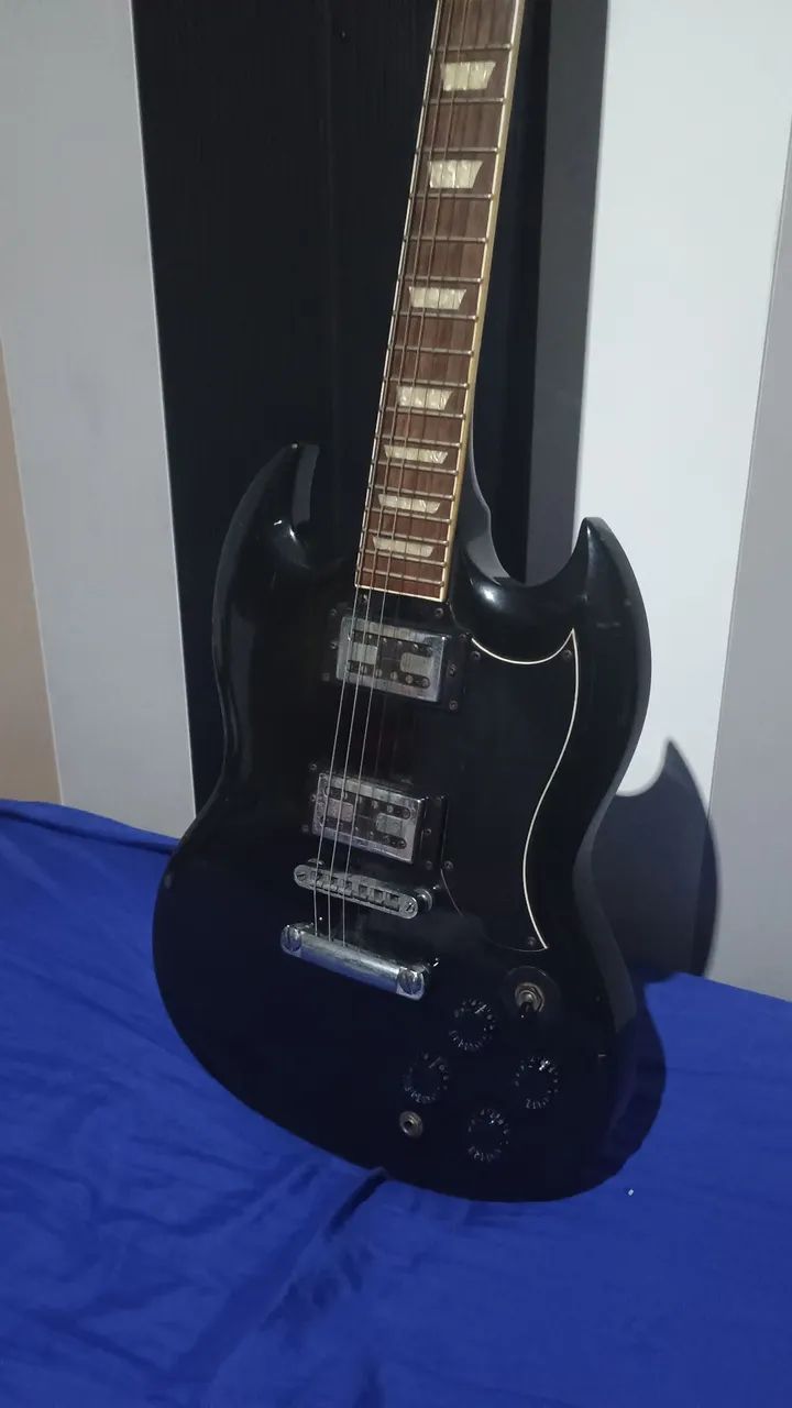 Guitarra Elétrica SG com Capa - Foto 4