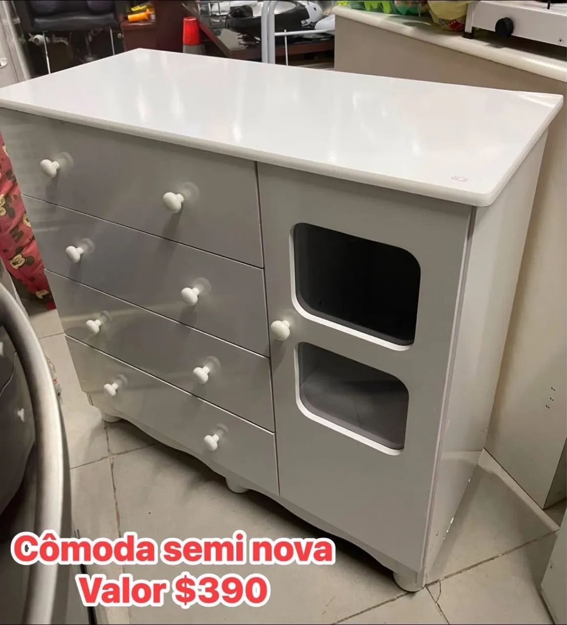 Cômoda infantil 