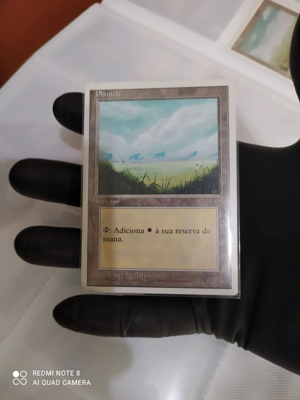 Card Magic The Gathering 16 terrenos ano 1995 - Foto 3