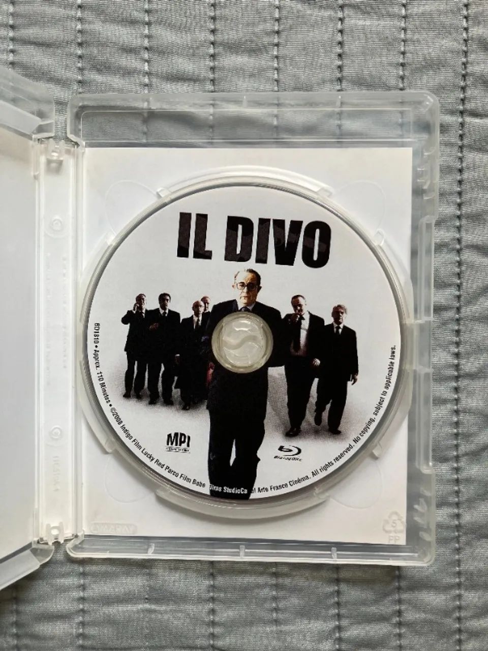 o divo (il divo) bluray importado - Foto 3