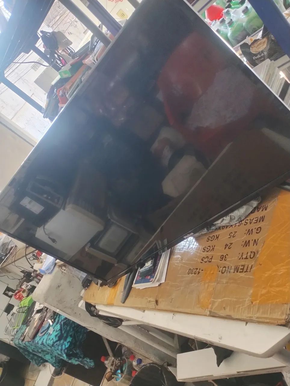 Tv Philco 39; polegadas detalhes liga não aparece imagem 