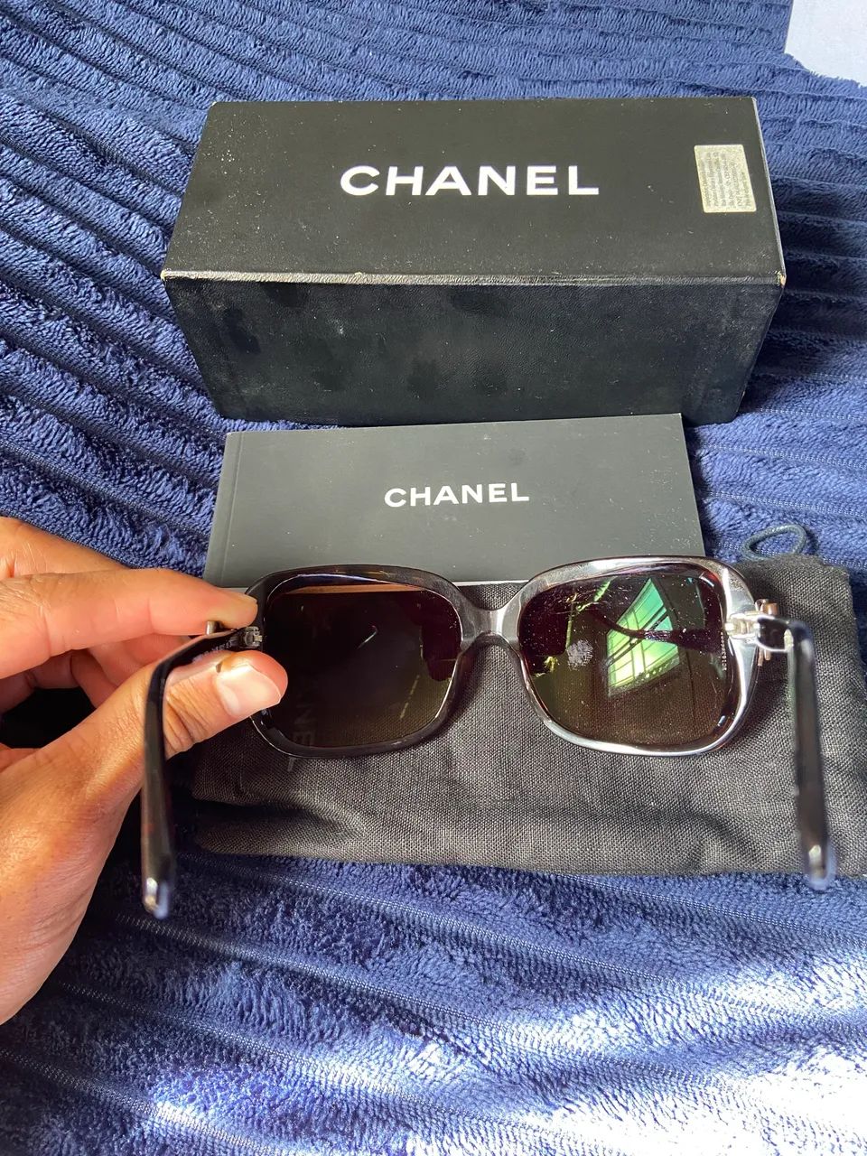 Óculos de Sol Chanel 5171 Laço Tartaruga - Foto 2