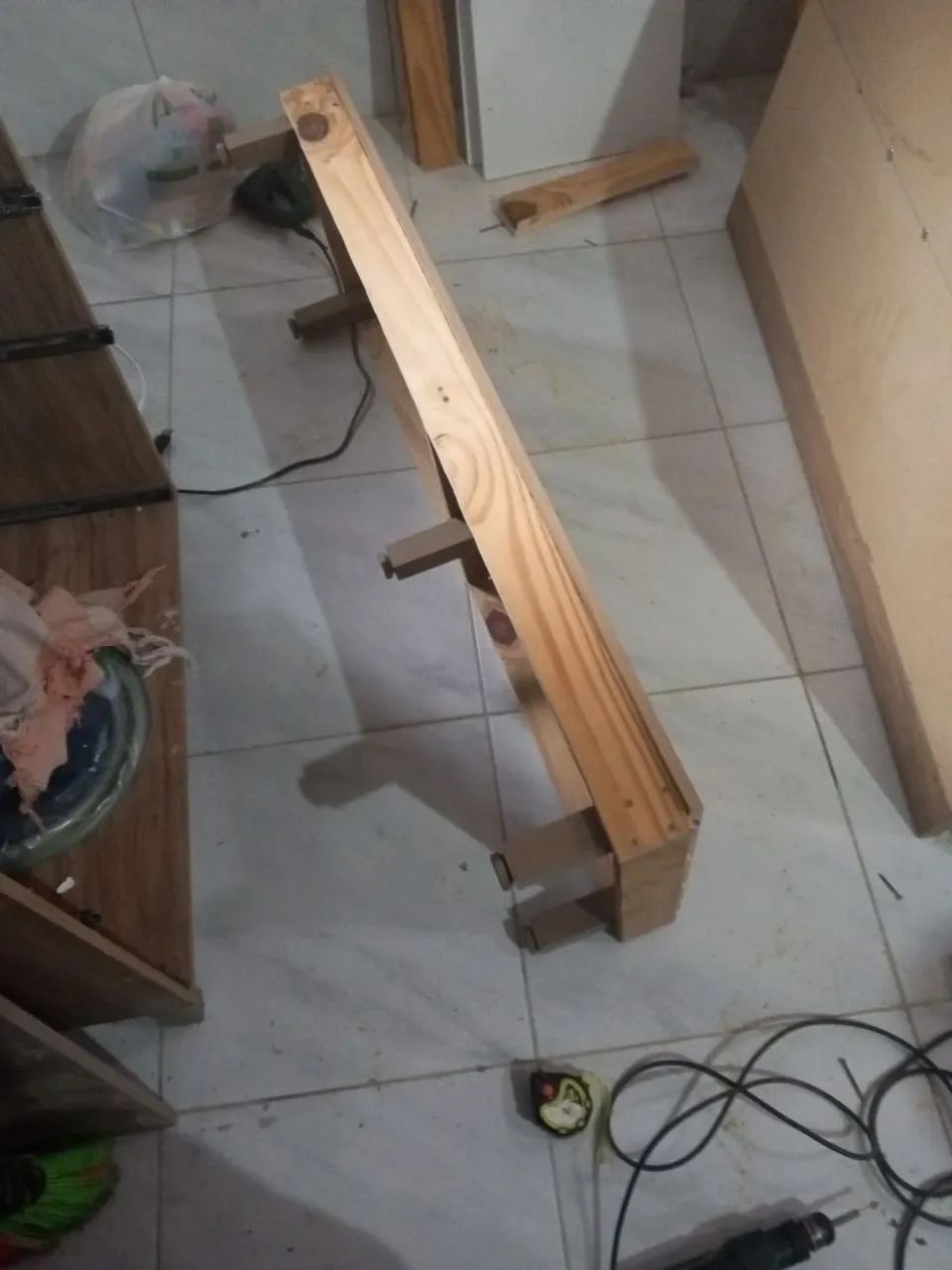 Base de madeira para guarda roupa e armário! - Foto 4