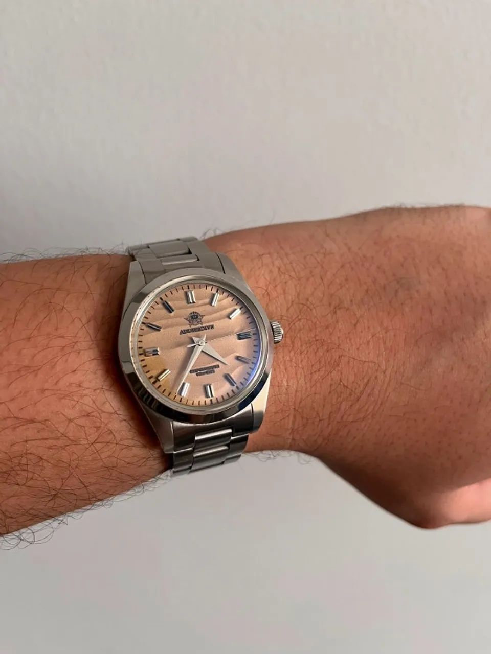 Relógio Addiesdive AD2030 Bege/Sand Dial (Excelente Estado)