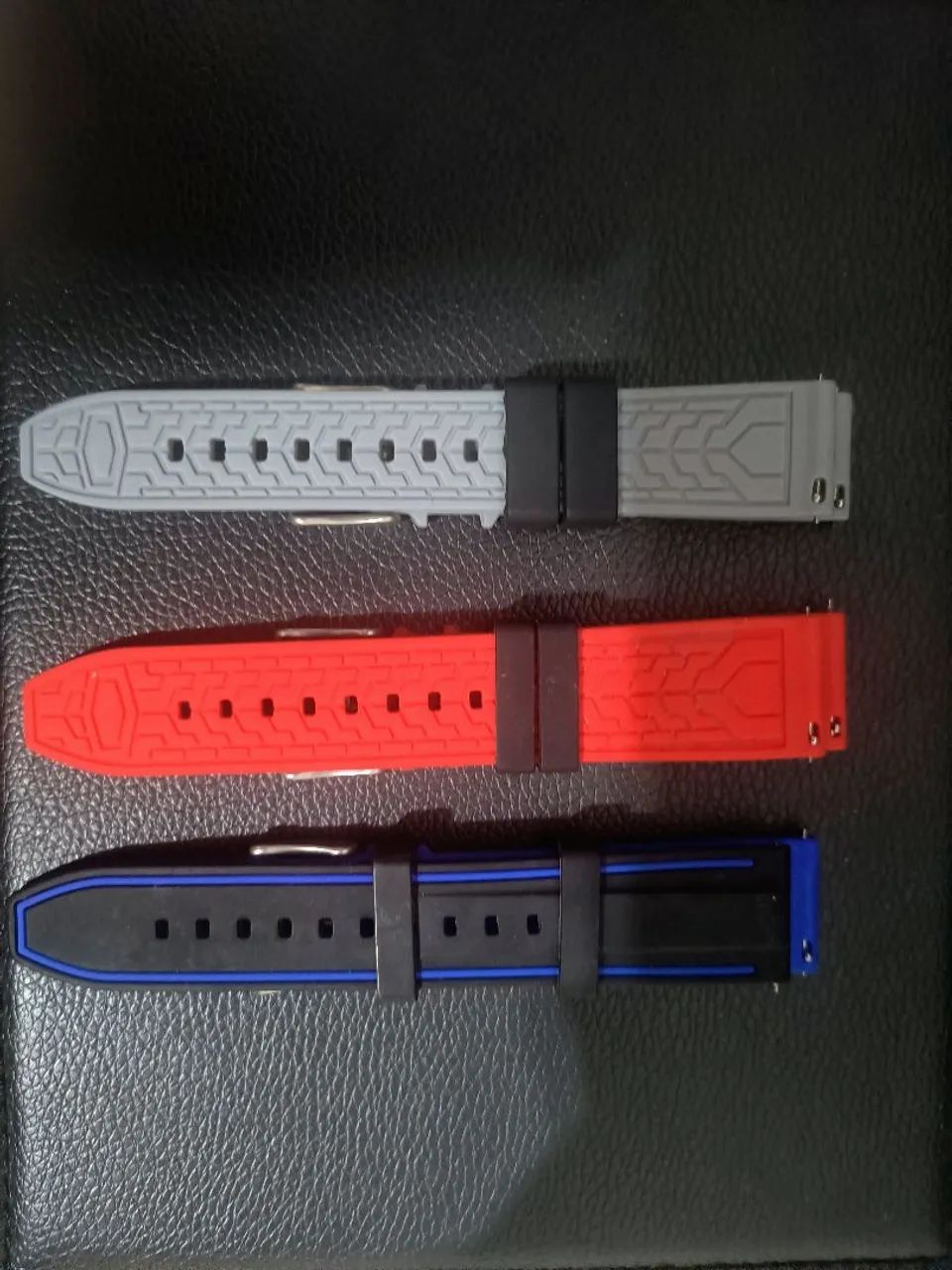 Lote 3 Pulseiras Silicone Macio e Impermeável - Foto 2