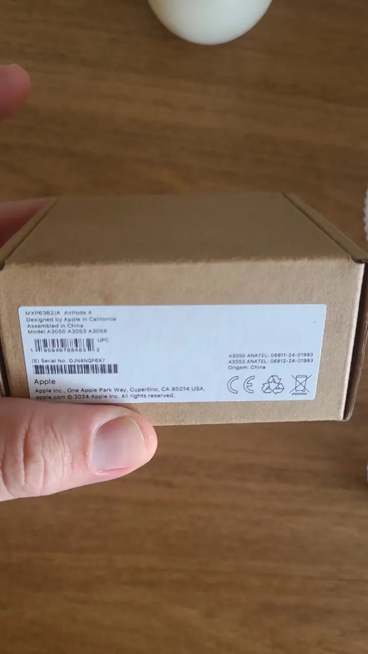 Airpod 4 com cabo USB-C extra - Original , com Nota e na Caixa  - Foto 4