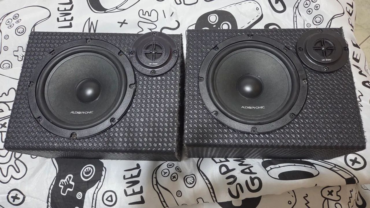 Vendo Caixa de Som AudioPhonic 50rms cada. - Foto 2