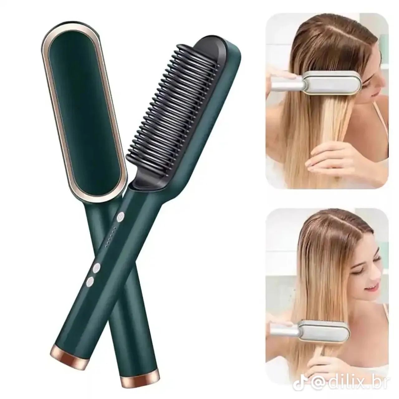 Escova modeladora 3x1 