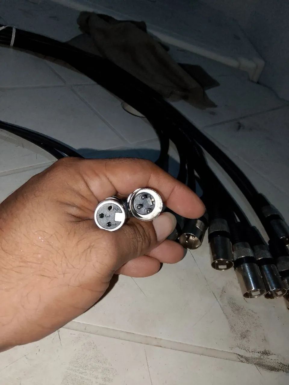 Cabo de microfone 10 cabos  - Foto 4
