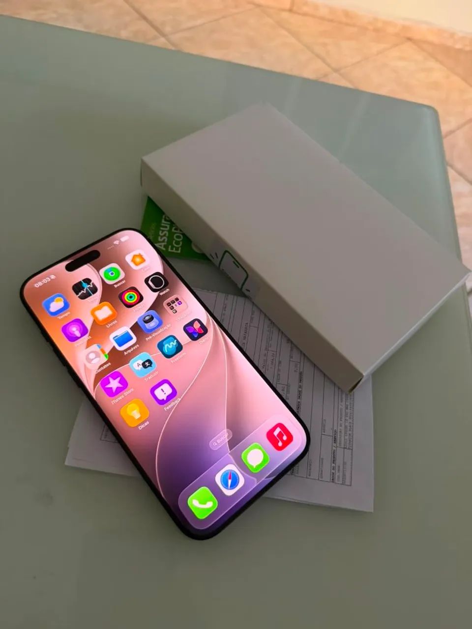 iPhone 16 Pro Max 256GB Titânio Preto Excelente - Foto 4