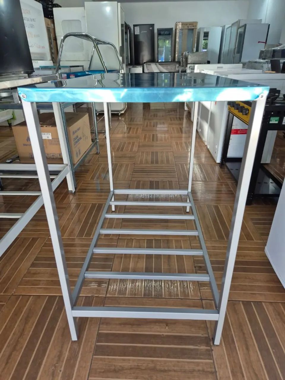 Mesa inox 1 metro  - Foto 2