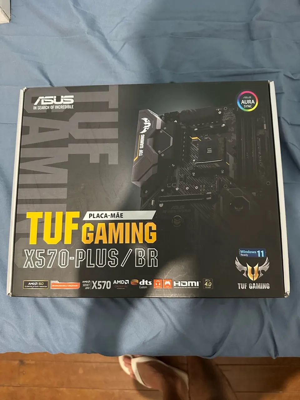 Placa mãe X570 Asus Tuf Gaming
