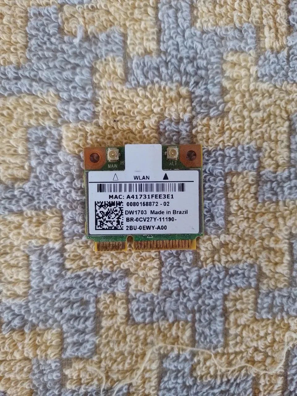 Placa Wifi Wireless Notebook Dell Inspiron DW1703<br>