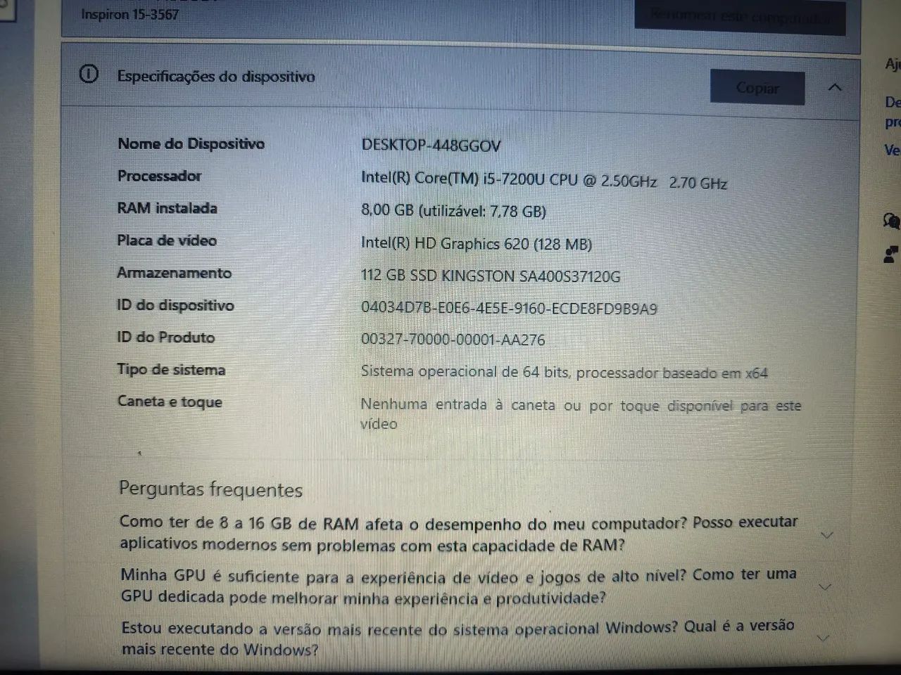 Notebook Dell i5 SSD 120G - Foto 4