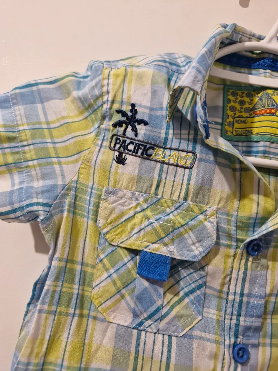 Camisa xadrez infantil  - Foto 4