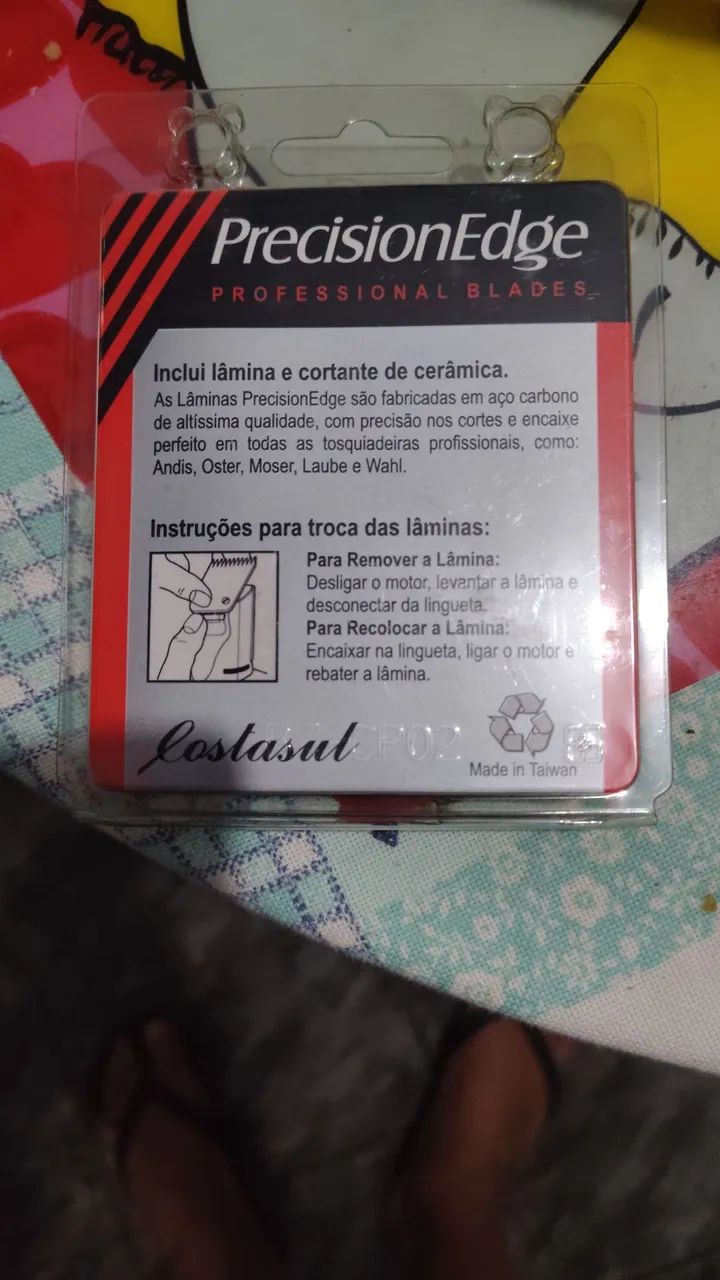 Lâmina de tosa profissional nova 