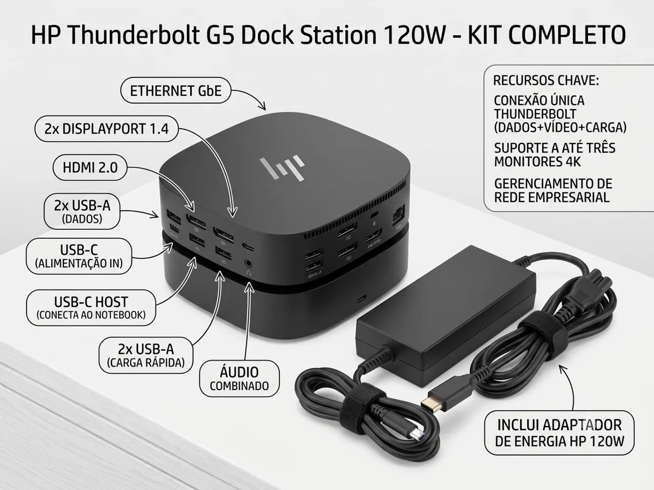 Dock station HP G5 thunderbolt