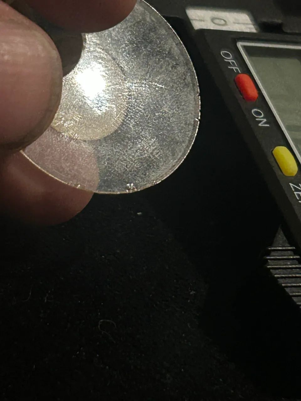 Vidro De Safira CONVEXO Com 31,1mm De Diâmetro  - Foto 2
