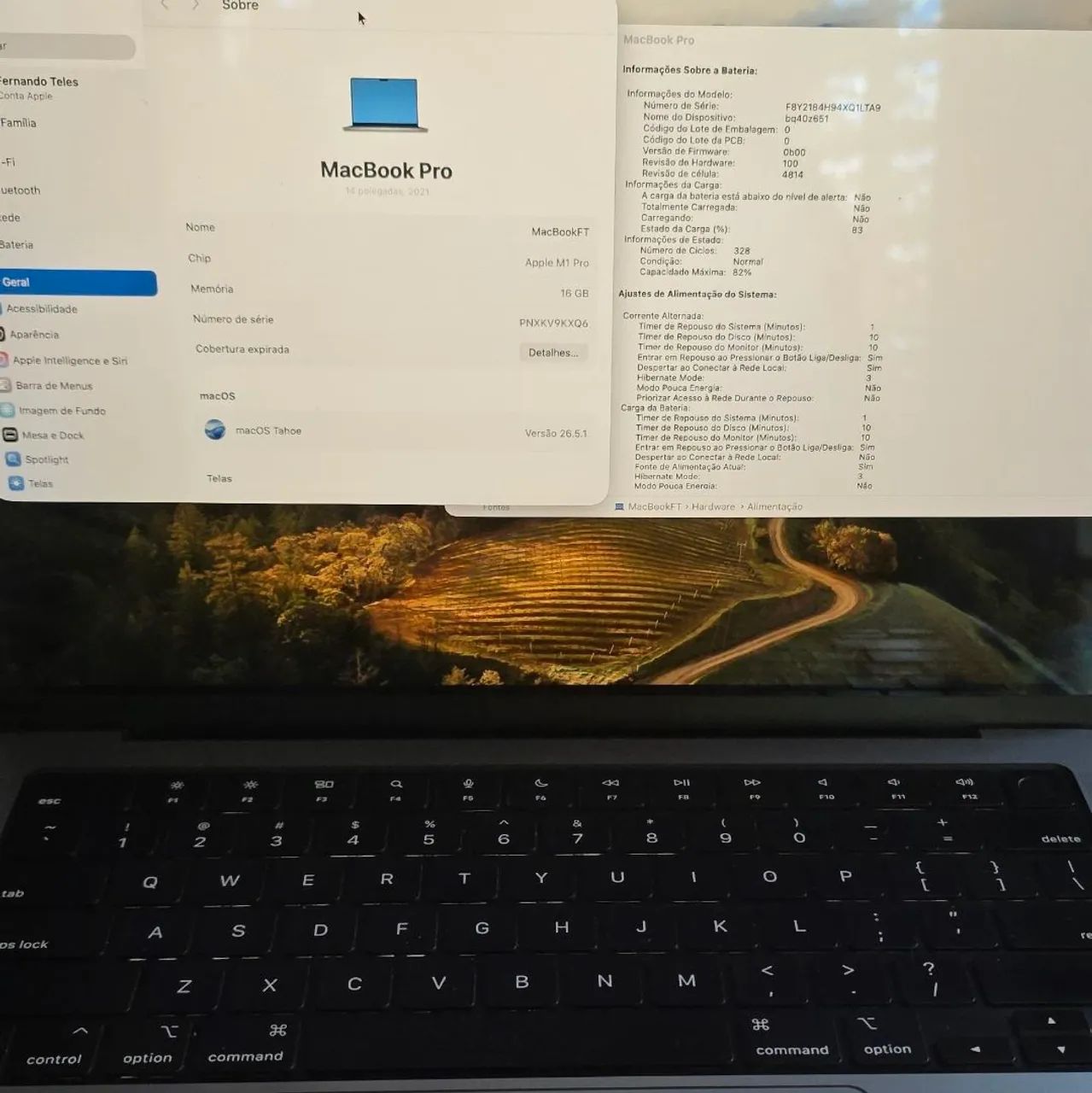 MacBook M1 Pro 16gb / 512gb 14 polegadas  - Foto 4
