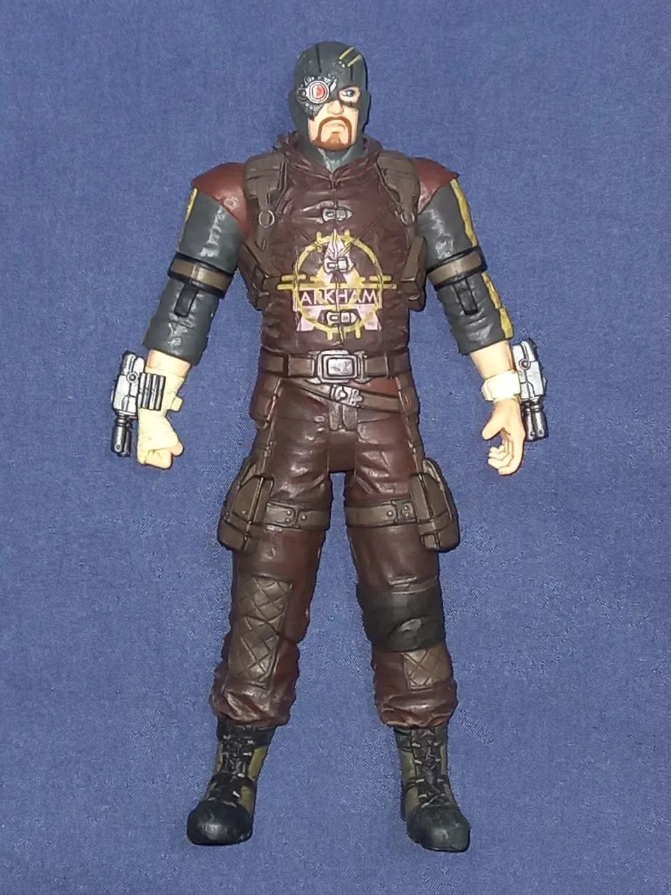 Boneco Deadahot Pistoleiro Arkham Asylum City