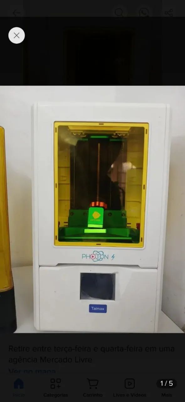  2 Impressoras 3D Anycubic Photon S - Foto 2