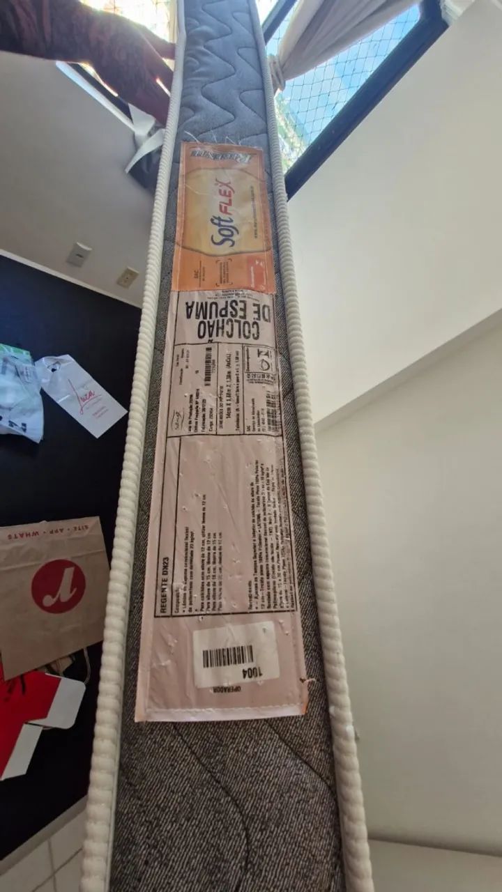 Base de cama + colchão Softflex - Foto 5