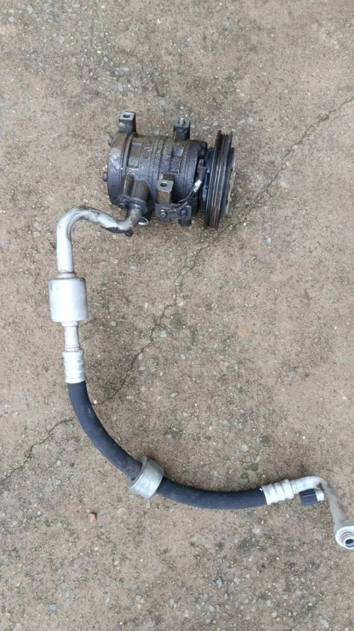 Compressor e mangueira  - Foto 2