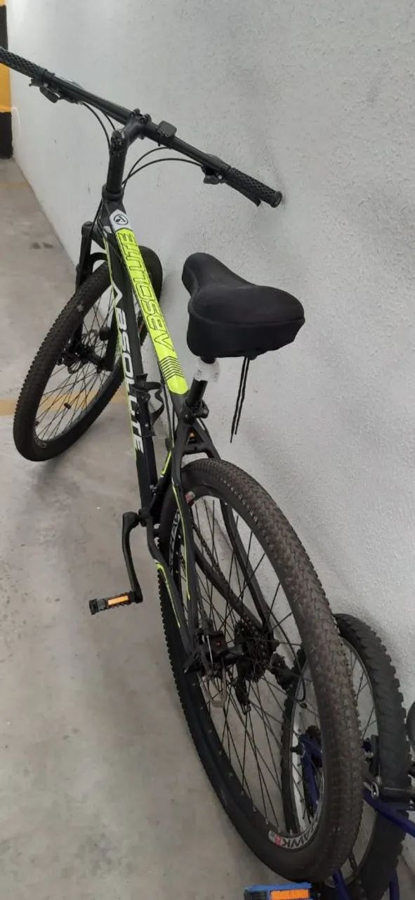 Bike aro 29 alumínio 21 velocidade com semi nova - Foto 3