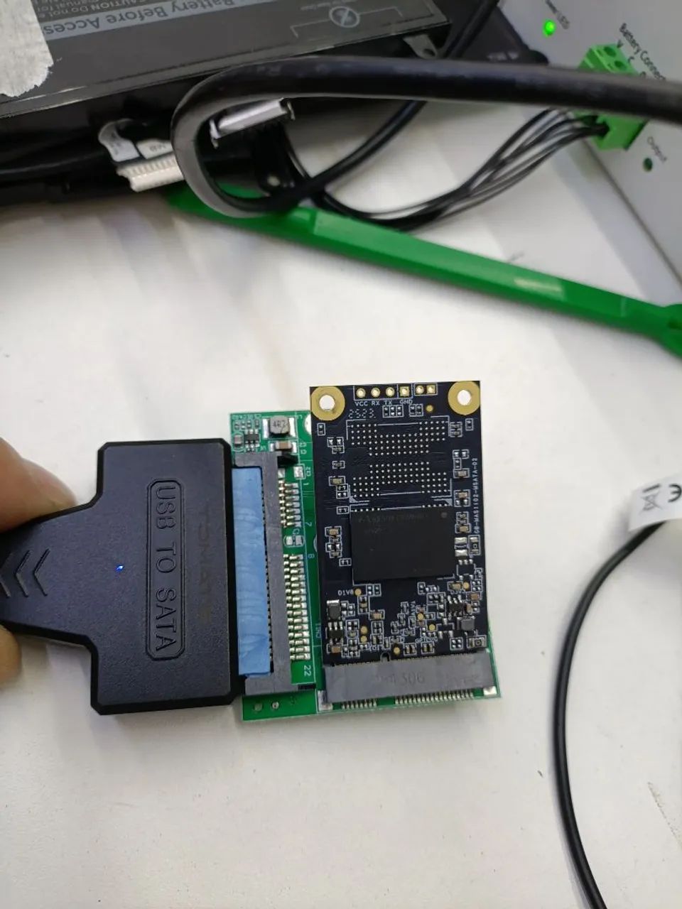 Msata 256 gb saudável funcionando normalmente  - Foto 2
