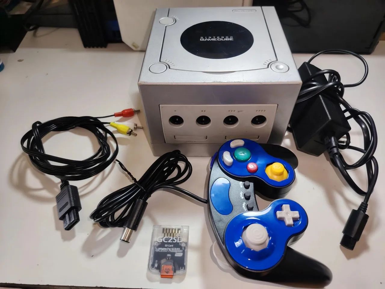 Gamecube desbloqueado com Picoloader - só pegar e jogar
