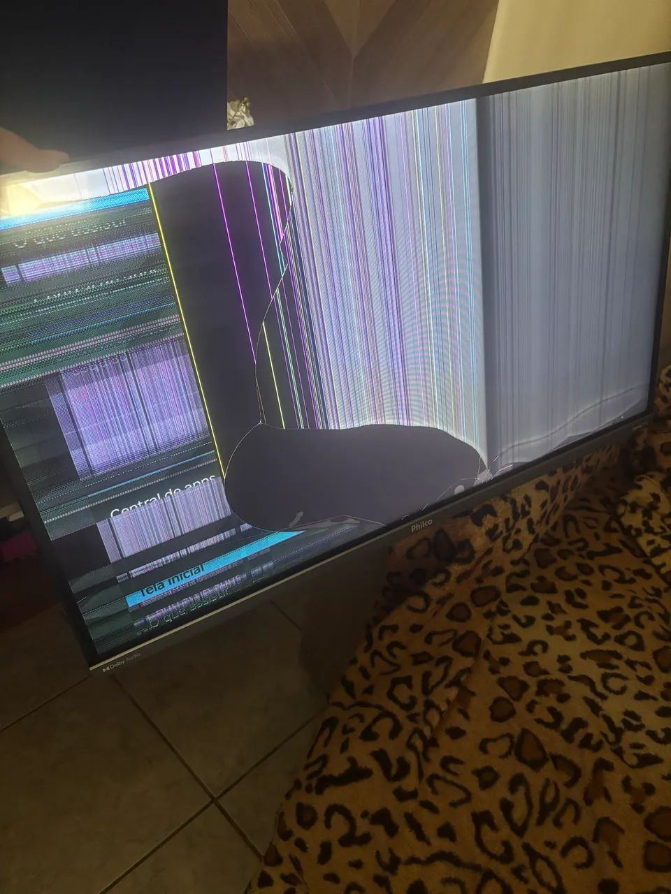 Tv com defeito 