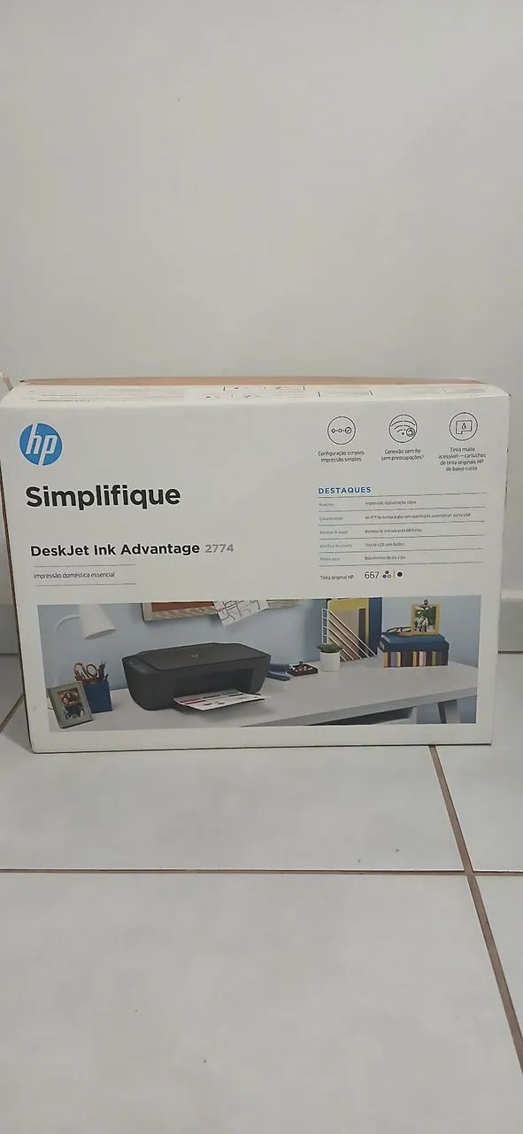 Impressora Deskjet ink Advantage 2774