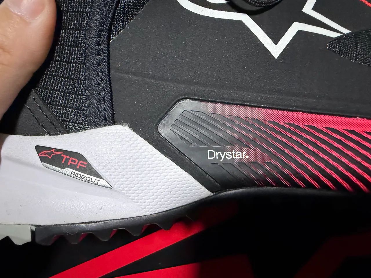 Bota Alpinestars Anti torção Tamanho 37 - Foto 6
