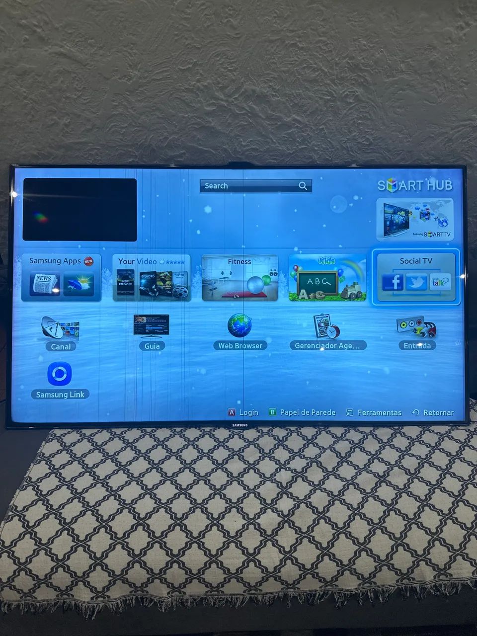 Smart Tv Samsung Série 7 - 55 com comando de voz e movimento.  - Foto 3